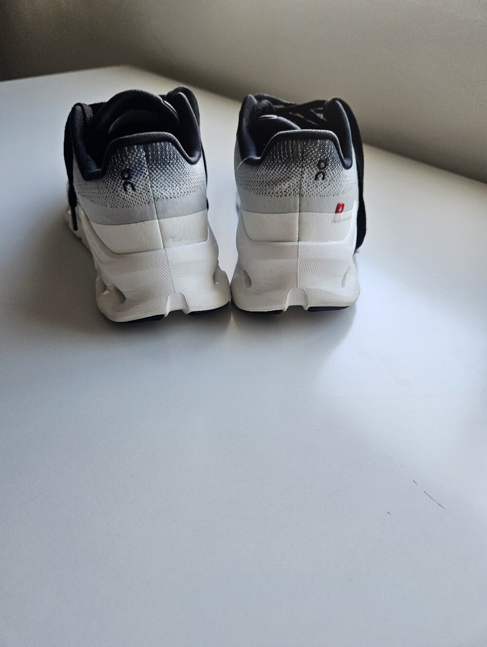 On Cloudtilt Black Ivory Cloudtech Phase Midsole Athletic Shoes - Picture 7 of 14